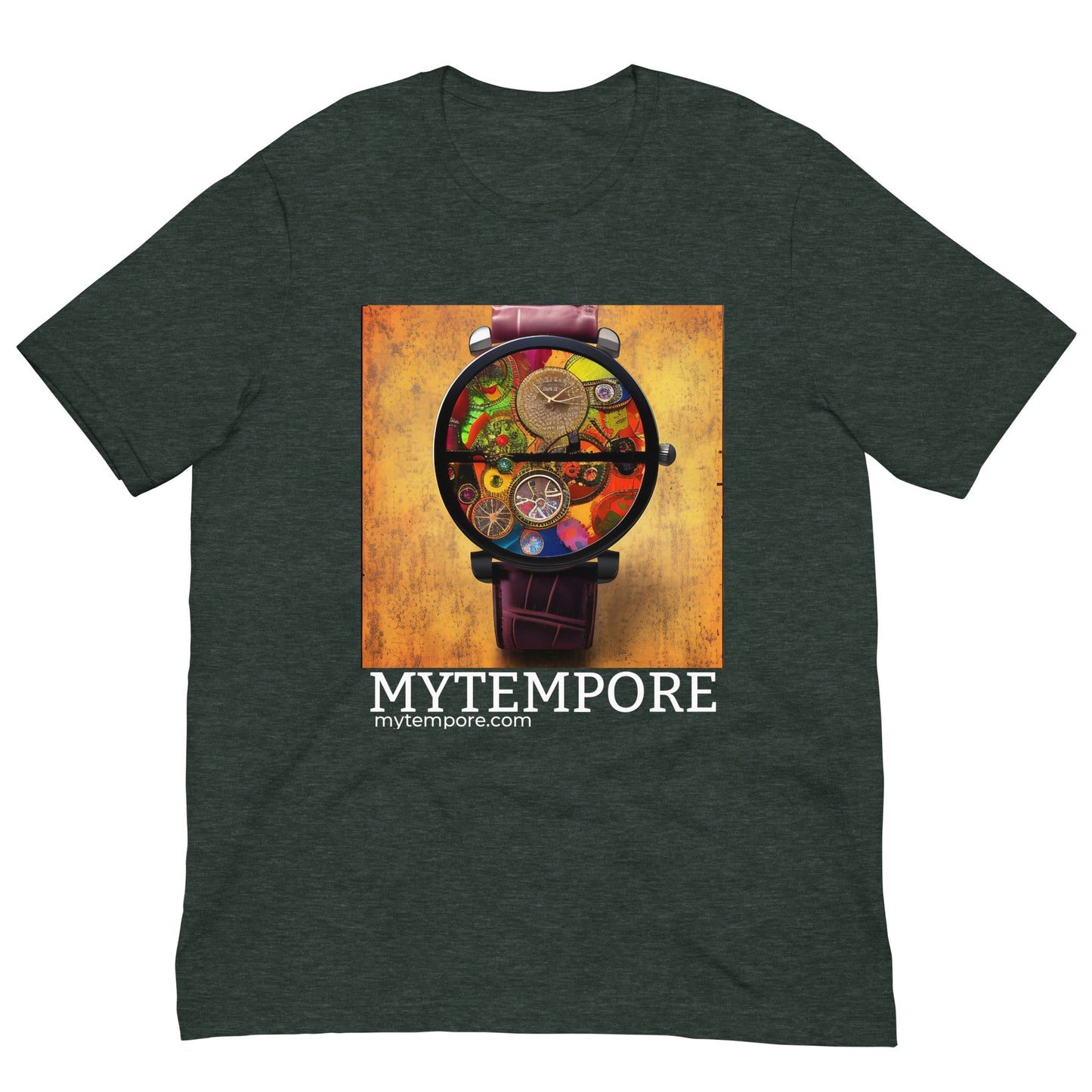 "MYTEMPORE" PURPLE WATCH Unisex t-shirt