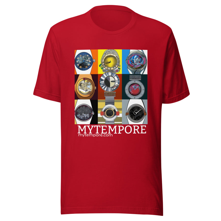 "MYTEMPORE" Muti-Watch Unisex t-shirt