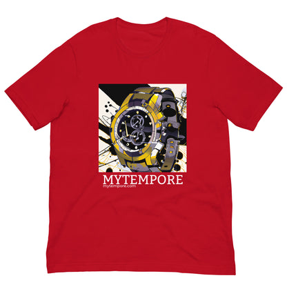 "MYTEMPORE" GOLD CHRONO Unisex t-shirt