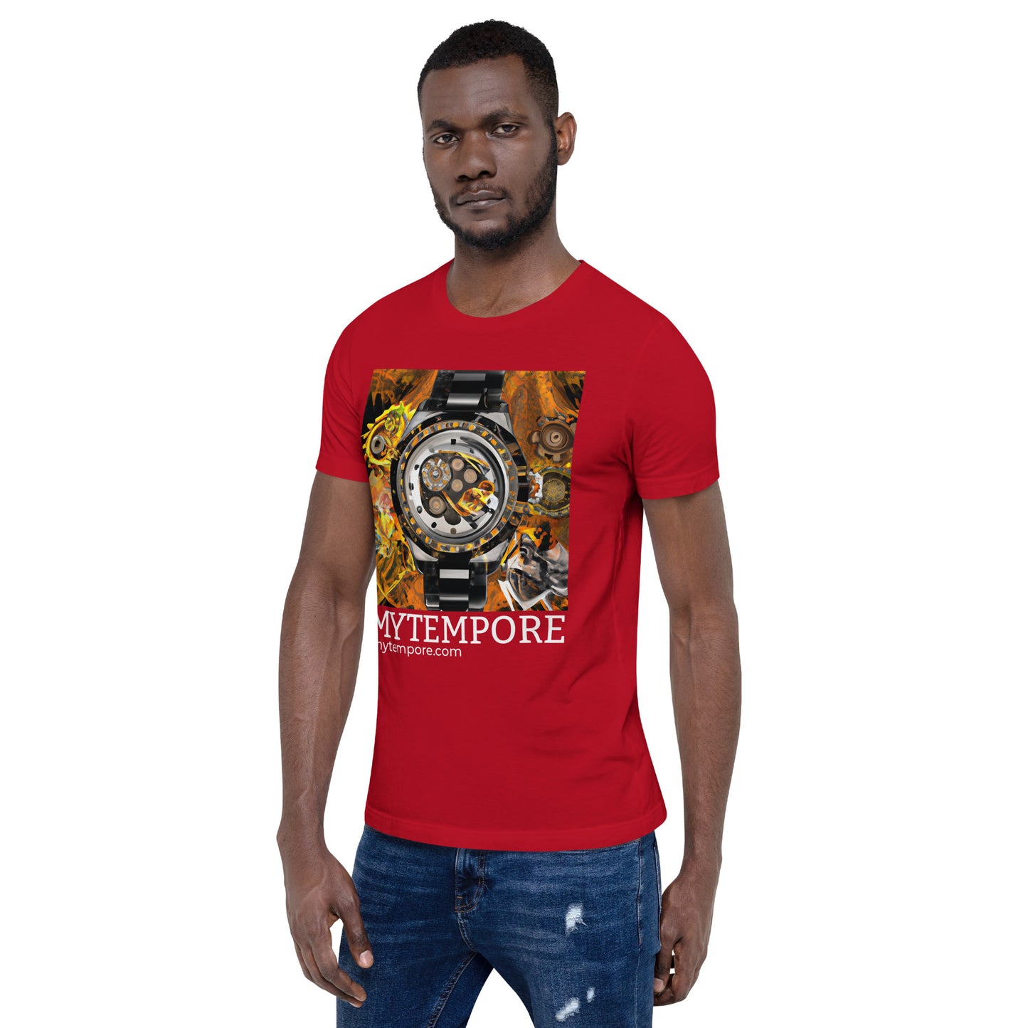 "MYTEMPORE" WATCH WITH GEARS Unisex t-shirt
